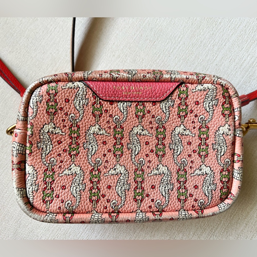 Tory Burch Perry Printed Seahorse Mini